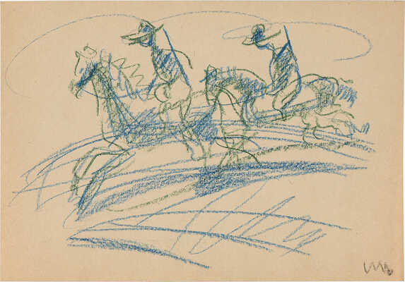 Шварц Шолом Аронович. Всадники